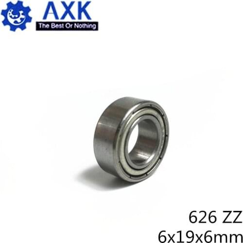 626ZZ Bearing ABEC-5 10PCS 6X19X6 mm Miniature 626Z Ball Bearings 626 ZZ EMQ Z3V3 QualityAB