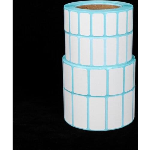 700/1000Pcs/Roll White Adhesive Thermal Label Sticker Paper Supermarket Price Blank Label Direct Print Waterproof Print Supplies