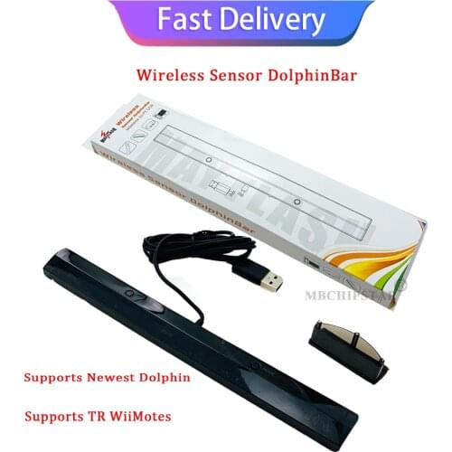 For Mayflash Wireless Sensor DolphinBar Bluetooth Connect Remote PC Mouse for Wii Support Four Working Modes Dropshipping