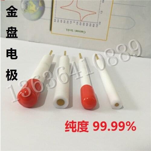 Electrode 99.999%/Gold Disk Electrode//Working Electrode/Auxiliary Electrode