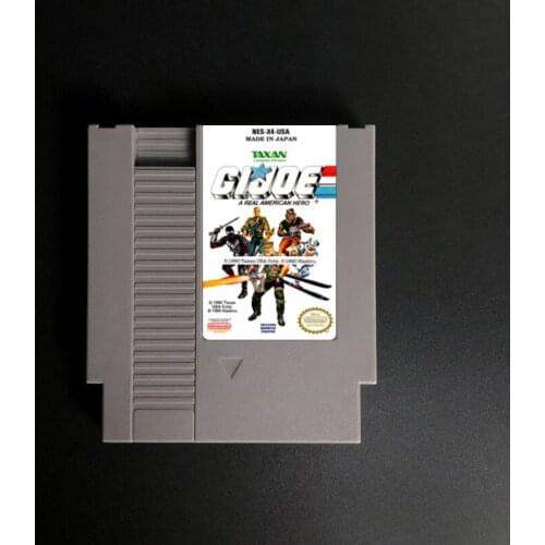 G.I. Joe- A Real American Hero - 72 pins 8bit Game Cartridge