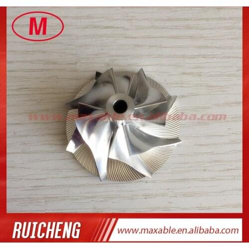 K04 31.50/45.00mm 4+4 blades high performance 5303-123-2011 billet/milling/aluminum 2618 compressor wheel for 5303-970-0003/0006