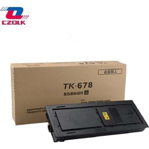 New compatible TK675 TK676 TK677 TK678 TK679 Toner Cartridges for Kyocera KM2540 KM2560 KM3040 KM3060 TASKalfa 300i 1750g/pc