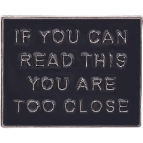 Fashion lady / girl imitation letters popular brooch classic charm high quality accessories simple creative elegant brooch wild