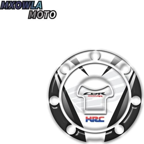 Motorcycle For Fish Bone Fuel Tank Pad Tank Cap Cover Motorbike 3D Resin Protector Decal Sticker CBR600 CBR1000 CBR 600