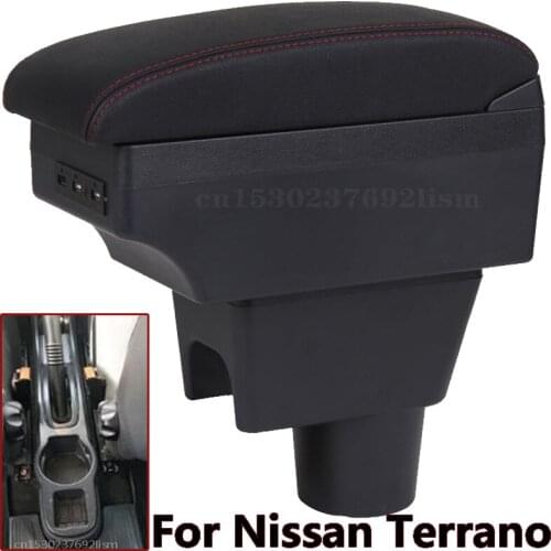 For Nissan Terrano Armrest Box Terrano 3 Universal Car Central Armrest Storage Box modification accessories