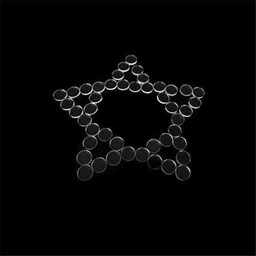 CaF2 substrate calcium fluoride window UV infrared calcium fluoride lens can be customized in various sizes