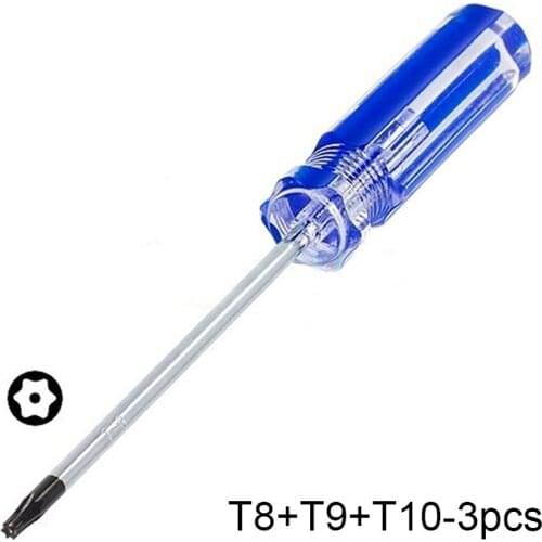 Torx T8 T9 T10 Precision Magnetic Screwdriver Repair Tool for Xbox 360 Wireless Controller SCIE999