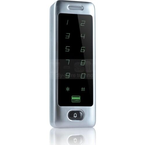 DIYSECUR 125KHz Rfid Card Reader Door Access Controller System Touch Panel Password Keypad C40