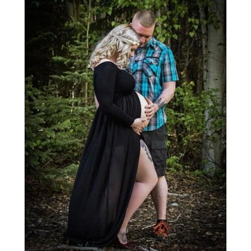 Chiffon Maternity Photography Props Pregnancy Dress Photography Pregnant Women Clothes Maternity Dress For Photo Shoot Clothing