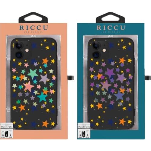 Rainbow star multiple colors Phone Case for iPhone 12 11 Pro mini 8 7 6 6S Plus X SE 2020 XR 12 pro XS MAX Silicone Case
