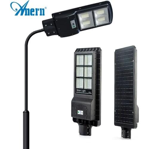 Anern Path Street Lamp Solar Waterproof Garden Light Landscape Smart Remote Control Lighting Wide Angle Wall Lantern