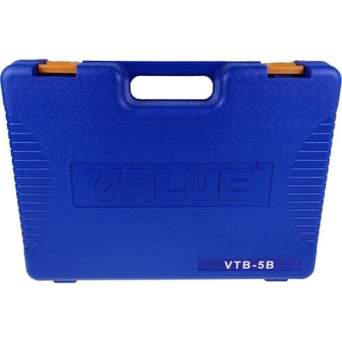 VTB-5B Toolbox Flaring Chamfer Cutter With R410A Refrigerant Pressure Gauge Refrigeration Integrated Flaring Tool Kits