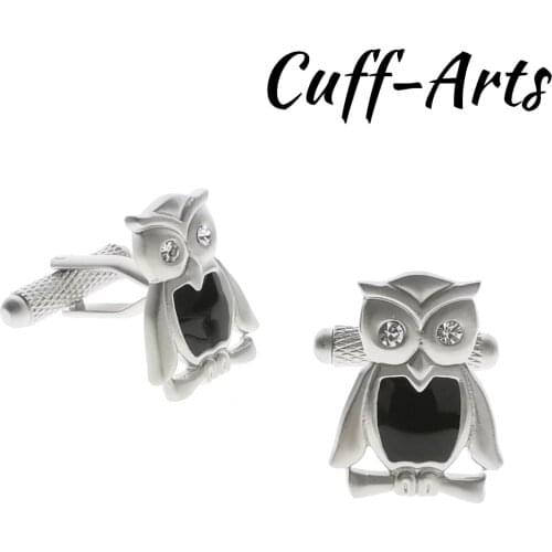 Mens Cufflinks Owl Cufflinks Gifts for Men Gemelos Les Boutons De Manchette by Cuffarts C10549