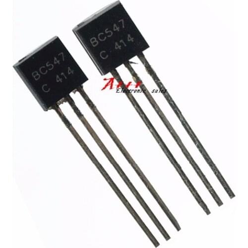 100PCS BC547C TO-92 BC547 TO92 547C new triode transistor