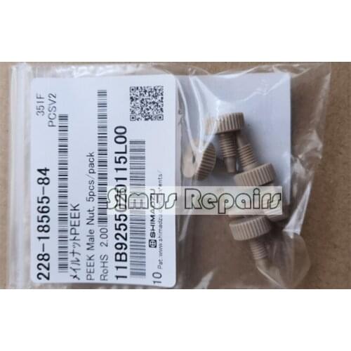 228-18565-84 Nut PEEKMALE NUT PEEK.5 PKT Polyether Ether Ketone Material Joint