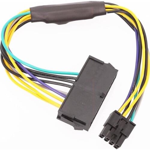 Angitu Dell 24pin ATX To 8Pin ATX Power Adapter Cable For DELL Optiplex 3020 7020 9020