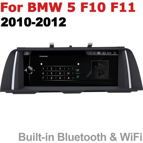 Car Android Radio GPS Multimedia player For BMW 5 Series F10 F11 2010~2012 CIC stereo HD Screen Navigation Navi Media