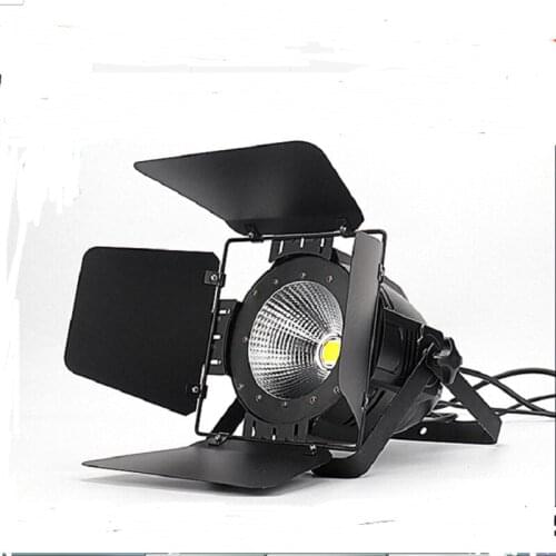 Free Shipping 8pcs/lot Stage Lighting 100W led Cob Par Light With Barndoor