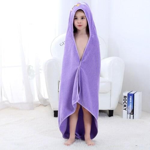 Childrens cotton bath towel cloak summer and winter available animal shape soft and comfortable essential for childrens home