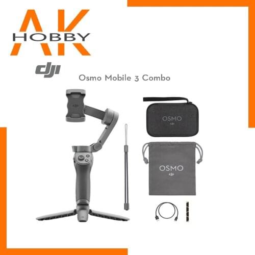In stock DJI Osmo Mobile 3/Osmo Mobile 3 Combo is a foldable gimbal for smartphones with intelligent functions