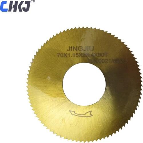 CHKJ Milling Cutter for Wenxing Key Cutting Machine 888A 888C Titanium Coated HSS Face Mill Cutter For Key Duplicating Machine