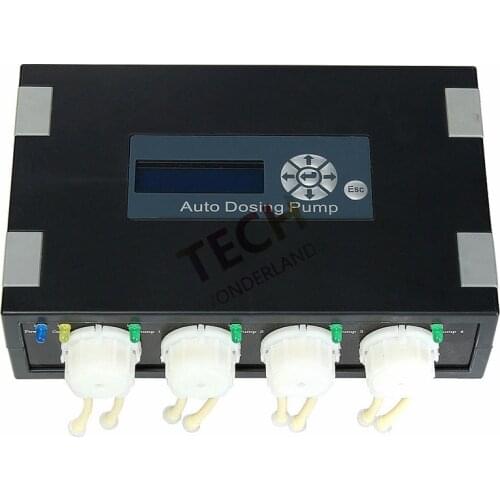 Hot Sale Jebao DP-2 DP-3 DP-4 DP-5 DP-3S DP-4S Auto Dosing Pump -Automatic Doser For Reef Aquarium Elements Seawater Fish Tank