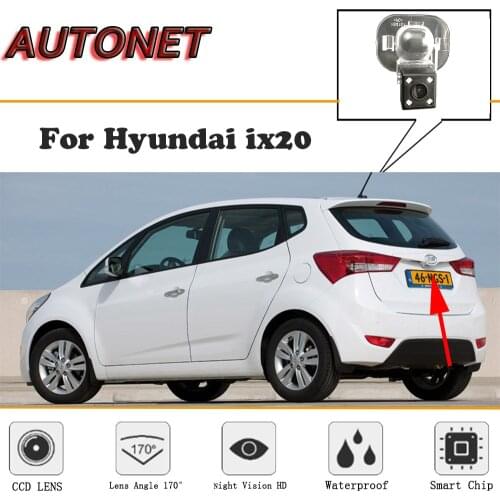 AUTONET Rear View Camera For hyundai ix20 2010~2015 CCD/Night Vision/Reverse Camera/Backup Camera/license plate camera