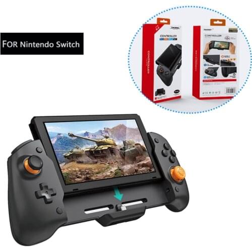 For Nintendo Switch Handheld Grip Game Console Controller Gamepad Double Motor Vibration 6-Axis Gyro Joystick for NS Switch
