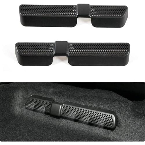 LFOTPP For Ateca 2016 2017 2018 2019 2020 Car Rear Seat Air Condition Vent Outlet Cover Automotive Interior Styling Accessories