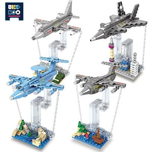 785PCS Magnetic Levitation Anti-gravity Aircraft Building Blicks Sculpture Model Science Physics Education Bricks Childrens Toy