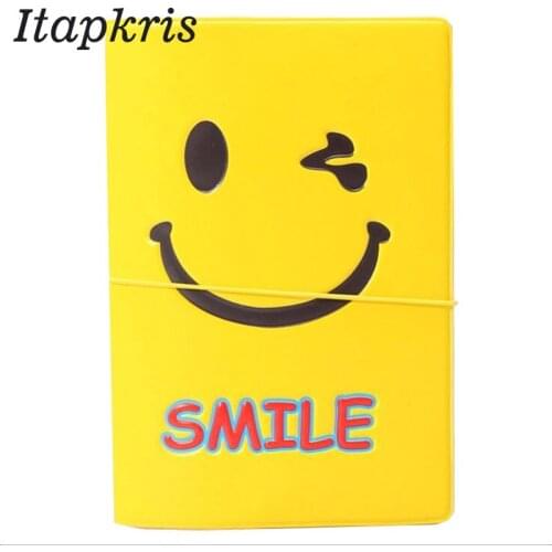 Fashion Design Character Travel Passport Cover Women ID Document Card Bag Men PVC russian Passport Case Cartoon Card Holder