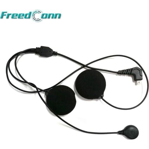 FreedConn T-COM VB SC COLO Soft Headphone Microphone For T-MAX T-REX Helmet Bluetooth Intercom Free Shipping