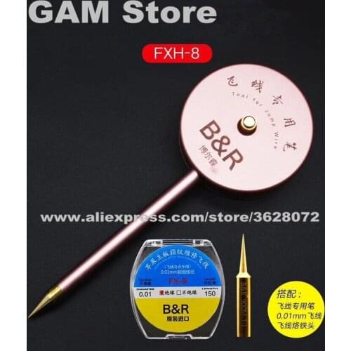 For iPhone Motherboard fingerprint jump fly wire set Flying line pen Spot welding fast fly wire for repair Tools