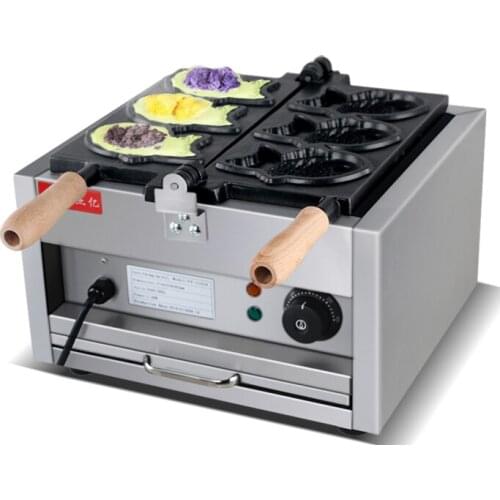 FY-1103A New Ice Cream Taiyaki Machine Fish Waffle Mini Ice Cream Taiyaki Open Mouth Fish Waffle Maker Machine