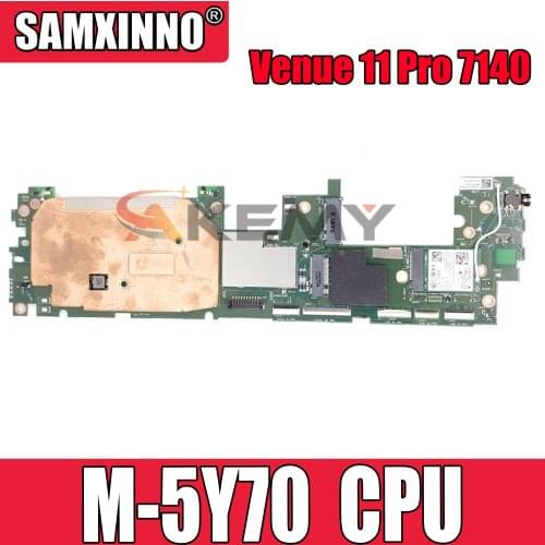 Original Laptop motherboard For DELL Venue 11 Pro 7140 M-5Y70 Mainboard CN-01JCPN 01JCPN JCT2 SR216