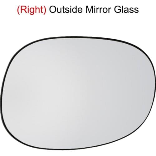 Left Right Outside Mirror Glass Rearview Mirror Glass for CITROEN C2 C3I C3 Pluriel XSARA Picasso 8151GE 8151GF