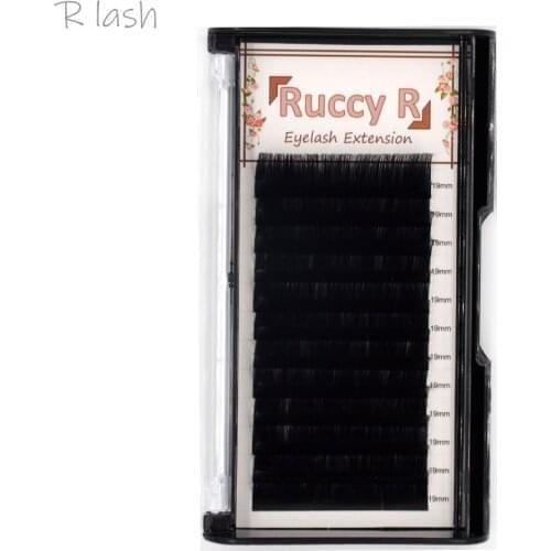 Super long eyelash extension long 16 17 18 19 20 mm lash extensions volume lashes