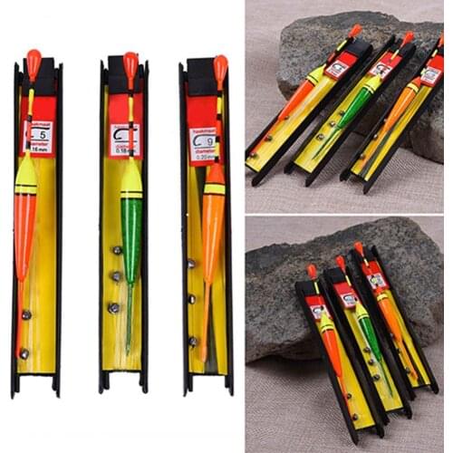 3Pcs Fishing Float Set Saltwater Freshwater Fishing Tackle Floating Buoys Bobbers Fishing Floats for Outdoor Fishing Accessories