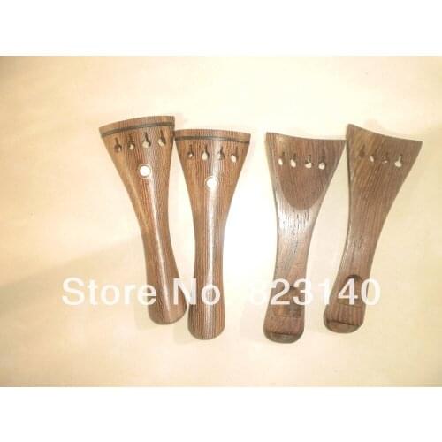 4 PCs 4/4 High quality Violin Tail piece, Wenge wood tailpiece