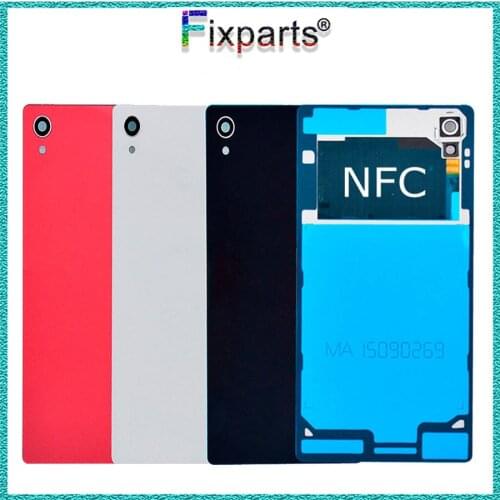 5.0"For SONY Xperia M4 Aqua Back Battery Cover Rear Door Housing Case with NFC Replacement For SONY M4 E2303 E2333 Battery Cover
