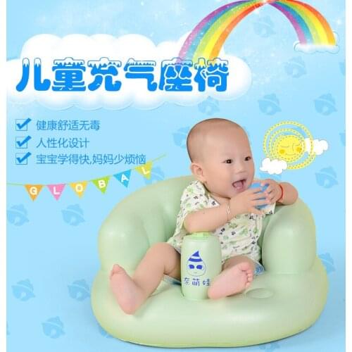Artfunning Infant learning seat assists the baby to learn to sit on the artifact to practice sitting anti-fall inflatable sofa