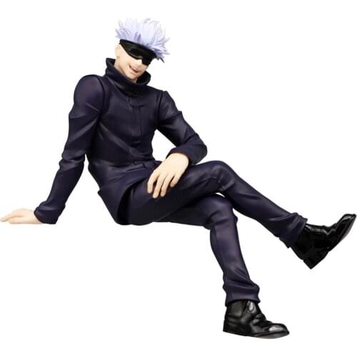 13m Jujutsu Kaisen Gojo Satoru Instant noodles Sitting posture action figure collection toys Christmas gift with box