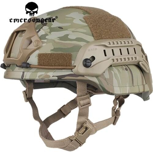 Emersongear Tactical ACH MICH 2002 Helmet-Special Action Version Head Protective Gear Guard Shooting Airsoft Combat Military