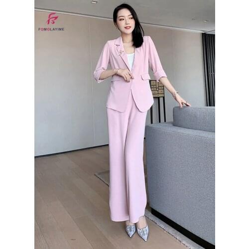 Женские летние брючные костюмы Fomolayime China At AliExpress