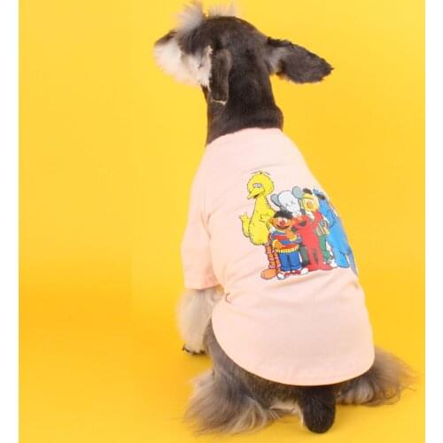 Summer Pet Dog Clothes for Small Dog Clothing Chihuahua Cotton Cool Tshirt French Bulldog Pug Yorkshirt Costume Ropa Para Perros