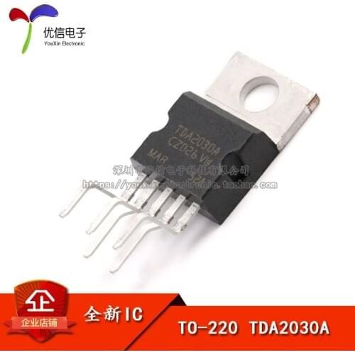 Linear TDA2030 - Audio Amplifier / Power Amplifier / short circuit and thermal protection