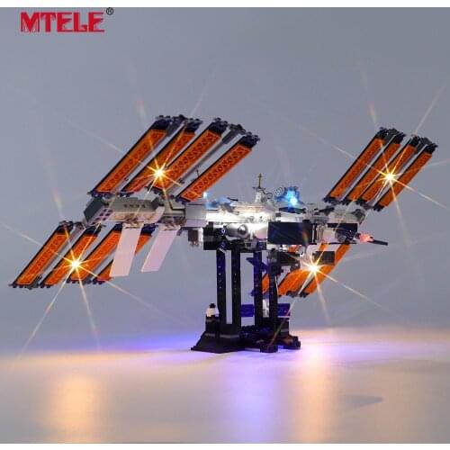 MTELE Brand LED Light Up Kit For Ideas Series International Space Station Toys Compatile With 21321