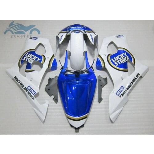 Upgrade your Fairing kits for SUZUKI 2003 2004 GSXR1000 K3 ABS aftermarket fairings kit 03 04 GSX R1000 Lucky Strike bodywork