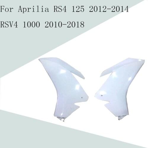 For Aprilia RS4 125 2012-2014 RSV4 1000 2010-2018 Motorcycle Unpainted Body left and right side cover ABS injection fairing
